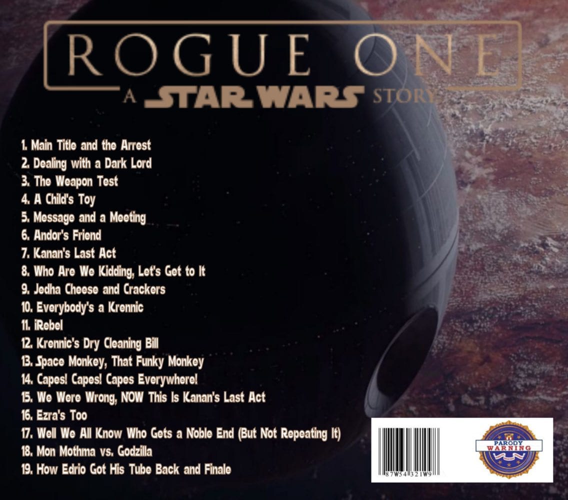 rogue one soundtrack list