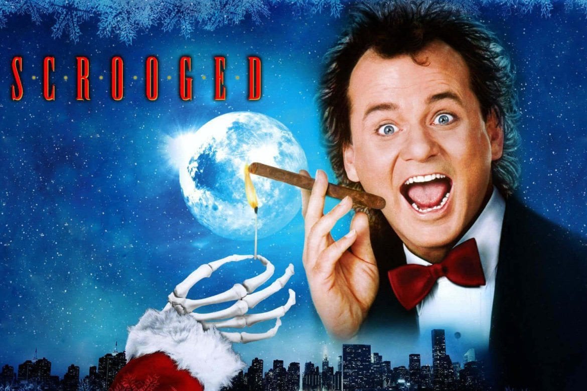 bill murray scrooged t shirt